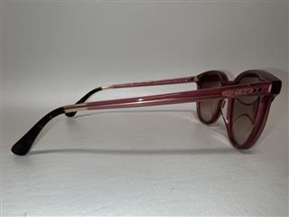 NEW! TOMS THE BELLINI MAGENTA BROWN GRADIENT ROUND SUNGLASSES